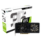 PALIT Graficka karta RTX3060 Dual NE63060019K9-190AD NVD/12GB/GDDR6/192bit/crna