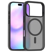 Overboard Mat ovitek za iPhone 17 Pro z MagSafe, mat črn