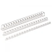 Spirala plasticna fi- 8mm pk100 Fellowes 5345406 bela