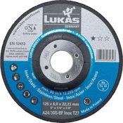 shumee KONVEKSNI DISK T27 125*6,0*22 A24/30S-BF INOX PREMIUMFLEX