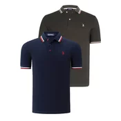 Moški komplet polo majic dewberry