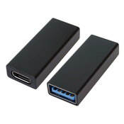 PremiumCord Adapter, spojnik, USB-C samica - USB 3.0 samica