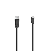 HAMA Micro-USB kabel, USB 2.0, 480 Mbit/s, 3,00 m