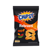 Chipsy Rebrasti Hot, 140g