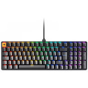 Glorious Gaming GMMK 2 tipkovnica Igranje iger USB Nemščina Črna
