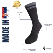 Mizzuro Sportska carapa crna linije