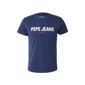 Pepe Jeans Majica temno modra/rdeča/bela