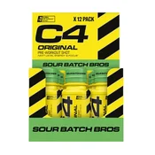 Cellucor - C4 Original Pre-Workout Shot, Sour Batch Bros - 12 x 60 ml
