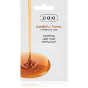 Ziaja Pomirjujoča maska za obraz za normalno kožo (Soothing Face Mask) 7 ml