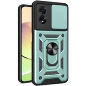 GS Oklepni ovitek za Oppo A38/A18, CamShield Slide, zelen