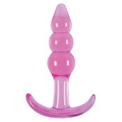 NS Novelties Jelly Rancher Ripple T-Plug Pink