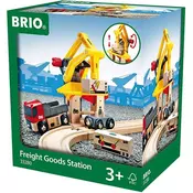 Delovi za prugu - stanica za teretnu robu - 6 delova Brio BR33280