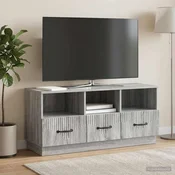 TV ormar Siva sonoma 102 x 34,5 x 47 cm Konstruirano drvo