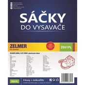 KOMA Vrecice za usisavac ZE01PL, 5 pcs.