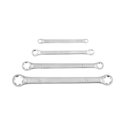 HOEGERT Set obročnih ključev Torx, 4-delni, E6-E24, HT1W590