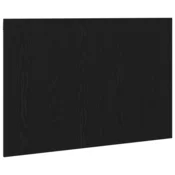vidaXL vidaXL Posteljna naslonjala Črno hrast 120x1,5x80 cm Umetno les, (22008415)