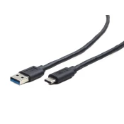 Cablexpert USB kabl 0,5 m USB 3.2 Gen 1 1 (3.1 Gen 1) USB A USB C Crno