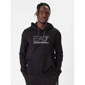 Emporio Armani EA7 TRAIN VISIBILITY M HOODIE RN COFT Črna