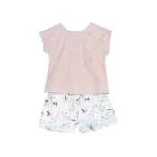 Chicco Komplet pastelno modra/puder/bela