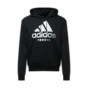 Muška sportski pulover Adidas Category Graphic Hoodie M - black/white