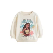 Next Majica Disney Moana kremna / svetlo modra / rjava / črna