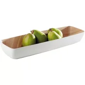 APS melaminska skleda Frida 53x16,2 cm, GN 2/4, bela