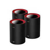 CUDY M3000 V2.0 (3-pack) AX3000 2.5G Mesh Dual Band WiFi6 brezžični usmerjevalnik - router