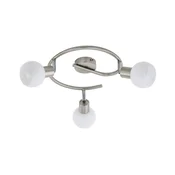 Eglo 55427 - LED spot svetilka 3xE14/4W/230V, premer 27 cm, mat krom