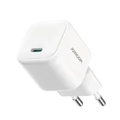 Joyroom GaN Power Delivery 20 W omrežni polnilnik – bel