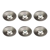 UGRADBENE SVJETILJKE LED SET 6xLED/0,6W