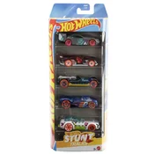 Hot Wheels: Stunt Tracks 5-delni komplet avtomobilčkov - Mattel