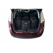 KJUST Komplet 4 kosov potovalnih torb AERO za RENAULT GRAND SCENIC 2009-2013