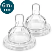 Philips AVENT Dudečik proti kolike rýchlý prietok 6m+ 2 ks