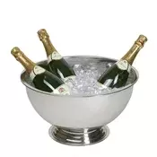ich-zapfe Nerjavno jeklo Sektkühler Champagnerbowl 39x29 cm 1.2 kg za zabave, (5000216411)