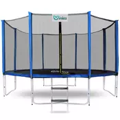 INLEA PREMIUM Jump Trampolin 366 cm z zunanjo zaščitno mrežo - moder
