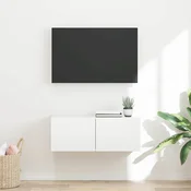 TV zidni ormar Bijelo 78,5 x 31 x 29,5 cm Konstruirano drvo