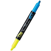 Dvostruki tekst marker Pentel 24/7 - SLW8, žuto-plavi
