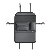 OEM Avtomobilski organizator za sprednja sedeža z žepki D03, črn