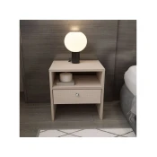 Hanah Home Nocni ormaric Nova, 45x46,8x35 cm, Krem