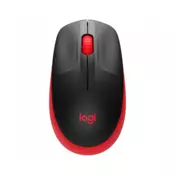 LOGITECH M190 Full-size wireless mouse - RED - 2 4GHZ - EMEA - M190