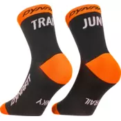 Nogavice Dynafit TRAIL MID SK, črne/ultra oranžne (EU 39-42)