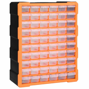 Vidaxl Organizator s 60 predali 38x16x47,5 cm