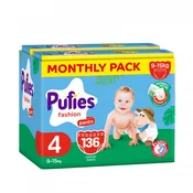 Pufies pelene monthly pants 4 maxi 9-15kg 136kom