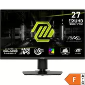 Zaslon MSI MAG 272URDF E16/27/UHD/Rapid IPS/160Hz/0.5ms (GtG)/črn - nastavljiv po višini
