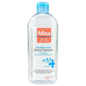 Mixa micelarna voda Optimal Tolerance, za občutljivo kožo, 200 ml