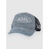 Von Dutch Von Denim Trucker Cap blue