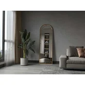 Hanah Home Podno ogledalo Luna, 60 cm x 180 cm, Zlatne boje