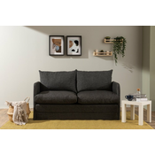 ATELIER DEL SOFA Sofa dvosed Saga XL 2 Seater Dark Grey