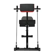 VEVOR Tehtpingi rooma tool hüperekstensioon 350 kg reguleeritav kokkupandav must