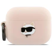 Karl Lagerfeld SILIKONSKI OVITEK KARL LAGERFELD Z GLAVO CHOUPETTE 3D ZA AIRPODS PRO 3, STILSKO